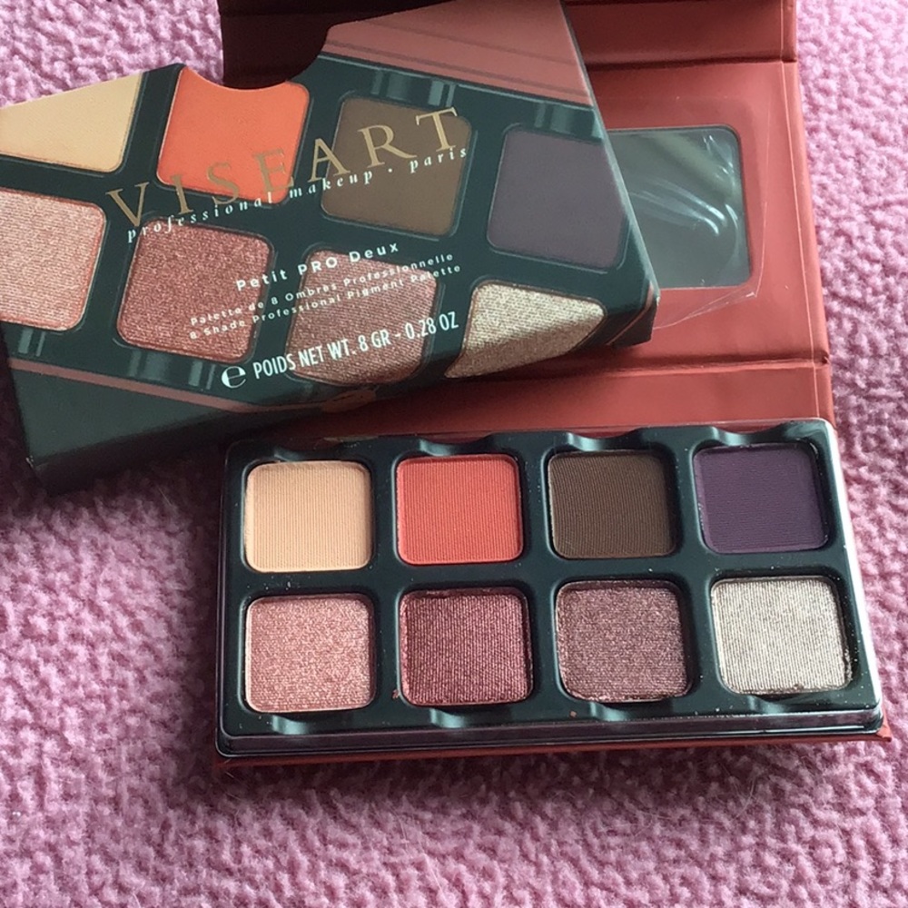 New Viseart Petite Pro Deux Eyeshadow Palette In Box